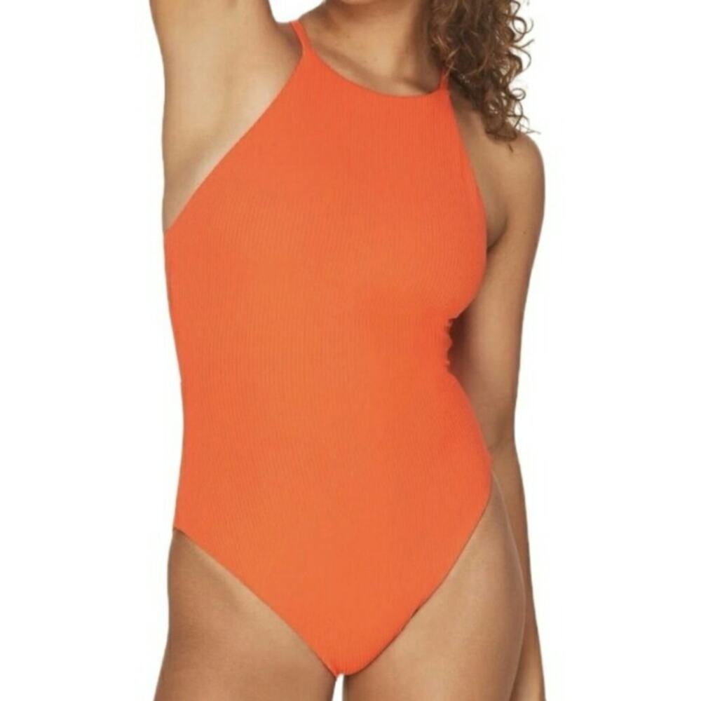 Andie Swim Asbury Rib One Piece Siren Swimwear Bathing Suit Size XS New